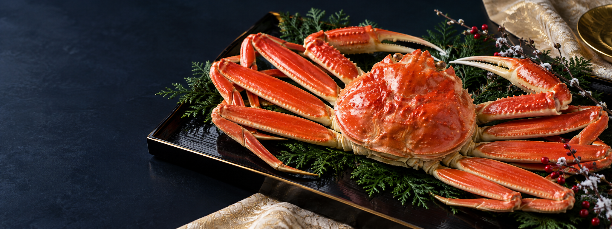冬の蟹・海の贈りもの