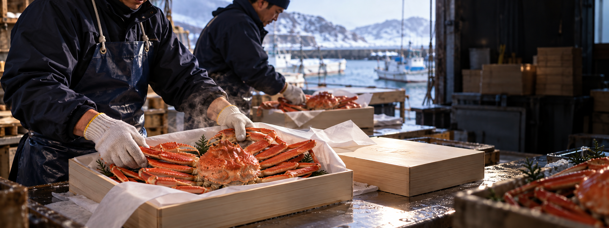 海の恵みを、
いちばん美味しい姿で。
